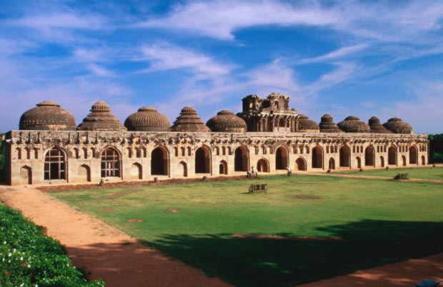 The Elephant's Stable - Hampi